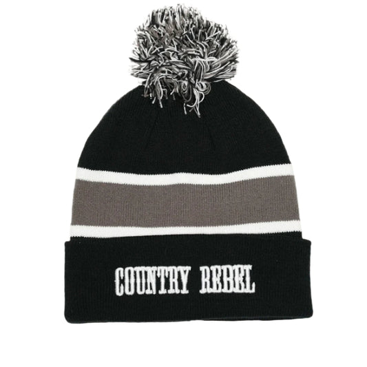 Country Rebel Pom Beanie